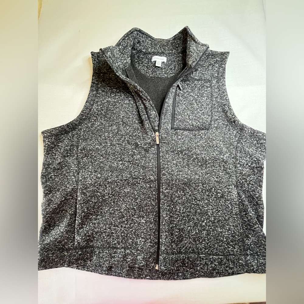 Calvin Klein unisex zip up vest. Size 3x